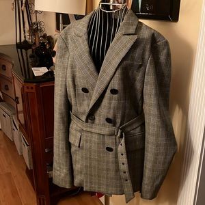 Tibi belted blazer size 8